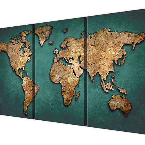 

С картинкой Роликовые холсты - Отдых Модерн Modern