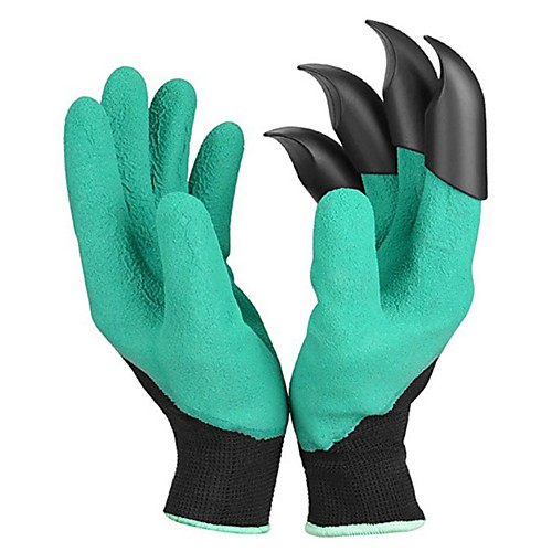 

1 пара садовых перчаток с когтями для копания грязи земляные защитные перчатки