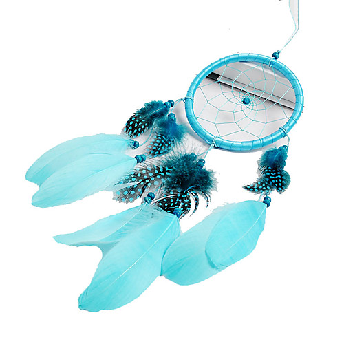 

Handmade Dream Catchers With Feather Bohemia India Style Wall Decoration