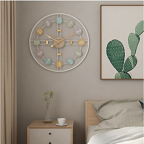 

Wall Clock,Modern Contemporary Fashion Stainless steel Round Indoor 20"" x 20"" (50cm x 50cm)