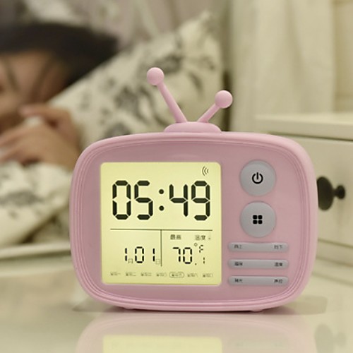 

Будильник Цифровой Пластик Светодиодные 1 pcs