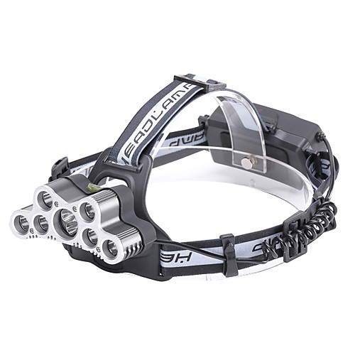 

U'King Headlamps 8000 lm LED LED 9 Emitters 6 Mode Portable Durable Camping / Hiking / Caving Everyday Use Cycling / Bike Black / Aluminum Alloy