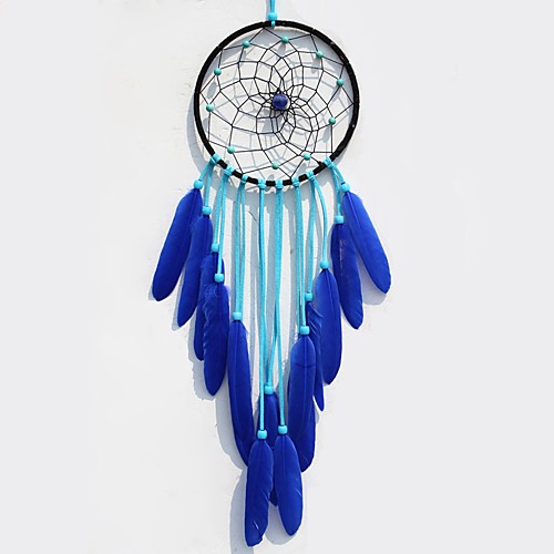 

Handmade Dream Catchers With Feather Traditional Wall Hangings Decoration