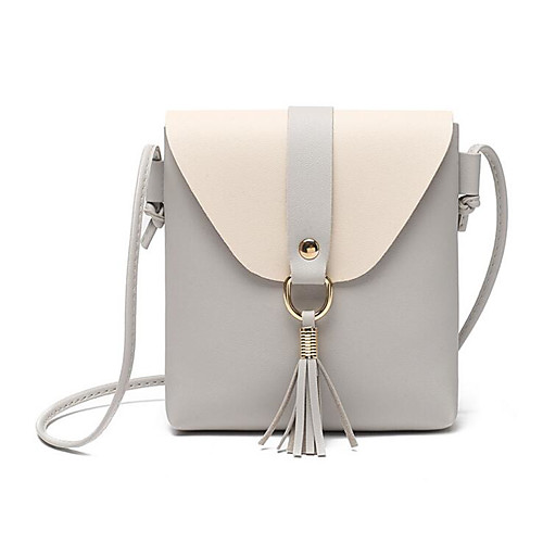 

Жен. Мешки PU Сумка Молнии Розовый / Серый / Коричневый