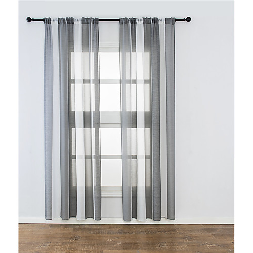 

Modern Прозрачный 1 панель Лечение окно Спальня Curtains