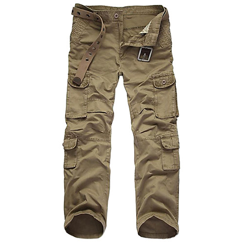 

Men's Hiking Pants Hiking Cargo Pants Camo Winter Outdoor Windproof Durable Wear Resistance Cotton Pants / Trousers Bottoms Hunting Hiking Multisport Black Army Green Camouflage M L XL XXL XXXL