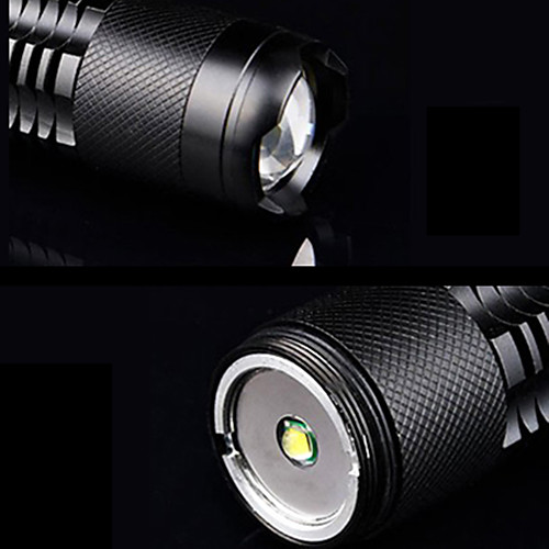 фото Светодиодные фонари водонепроницаемый мини 3000 lm светодиодная лампа led излучатели 5 режим освещения с батареей и зарядным устройством / маленький размер / алюминиевый сплав lightinthebox