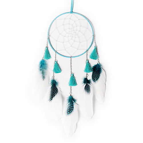 

Handmade Dream Catchers With Feather Bohemia India Style Wall Decoration