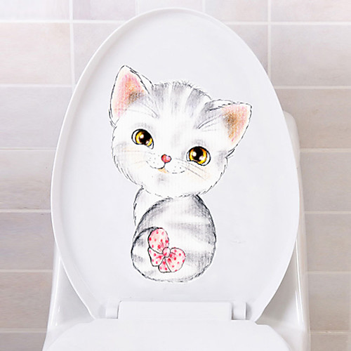 

Toilet Stickers - Animal Wall Stickers Animals Living Room / Bedroom / Bathroom