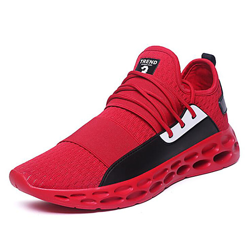 

Men's Comfort Shoes Tissage Volant Spring & Fall Casual Sneakers Black / Red / Gray / Outdoor