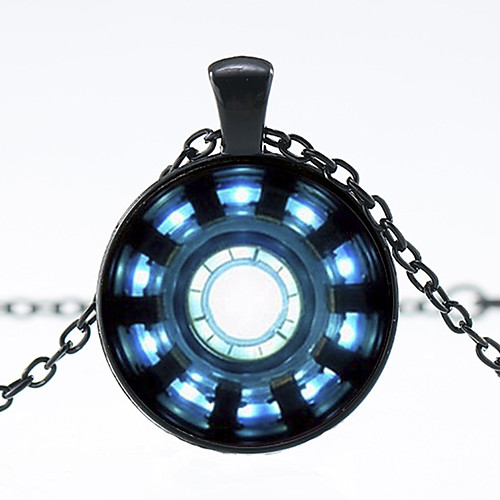 

Men's Pendant Necklace Cartoon Trendy Fashion Glass Chrome Gold Black Silver 505 cm Necklace Jewelry 1pc For Street Going out