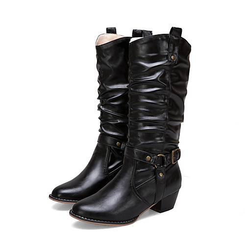 

Westworld West Cowboy Shoes Adults' Women's Vintage Casual Christmas Halloween Carnival Festival / Holiday Leather Fabric Black / Gray / Brown Carnival Costumes Solid Colored