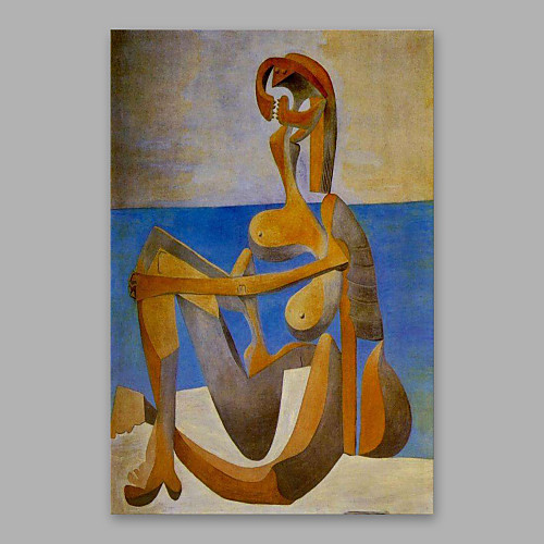

Oil Painting Hand Painted - Abstract Modern Stretched Canvas