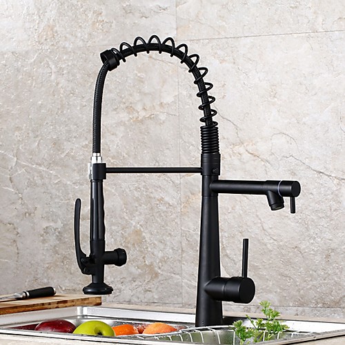

кухонный смеситель - Три ручки одно отверстие Стандартный Носик Современный Kitchen Taps