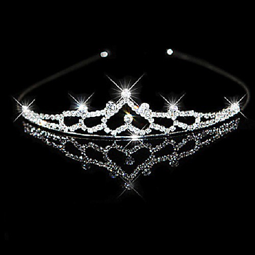 

Alloy Headbands with Crystal / Rhinestone 1 Piece Wedding / Birthday Headpiece
