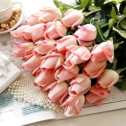 

Artificial Flower Plastic European Bouquet Tabletop Flower Bouquet 5
