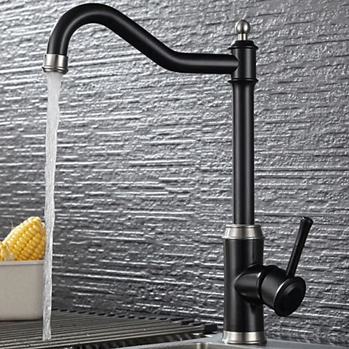 

кухонный смеситель - Одной ручкой одно отверстие Стандартный Носик Современный Kitchen Taps