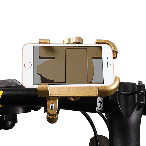 

WEST BIKING Крепление для телефона на велосипед Нескользящий Простота установки Анти-шоковая защита для Шоссейный велосипед Горный велосипед Алюминиевый сплав iPhone X iPhone XS iPhone XR Велоспорт