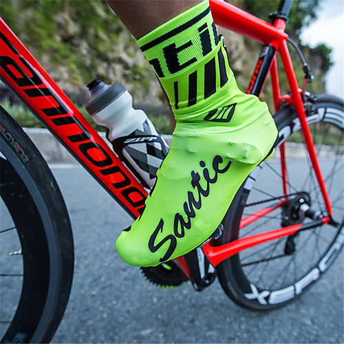 фото Santic взрослые чехлы для велообуви водонепроницаемость противозаносный разные виды спорта велосипедный спорт / велоспорт зеленый черный красный универсальные обувь для велоспорта Lightinthebox