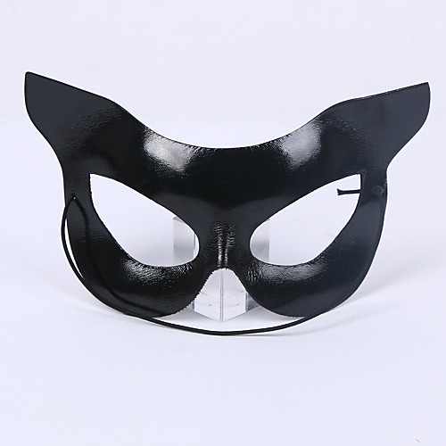 фото Косплей венецианская маска / половинная маска взрослые хэллоуин жен. черный пластик для вечеринок косплэй аксессуары хэллоуин / карнавал / маскарад костюмы / мужской Lightinthebox