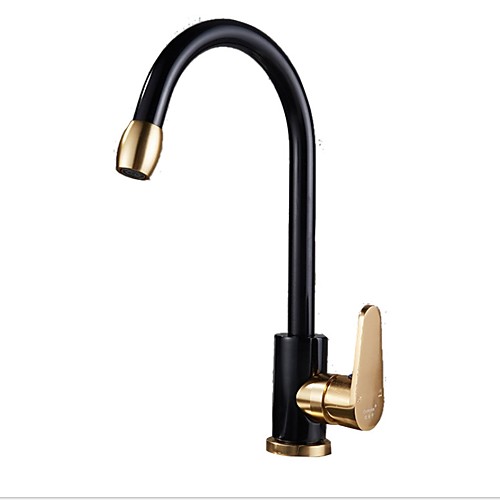 

кухонный смеситель - Одной ручкой одно отверстие Стандартный Носик Современный Kitchen Taps