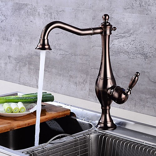 

кухонный смеситель - Одной ручкой одно отверстие Стандартный Носик Современный Kitchen Taps