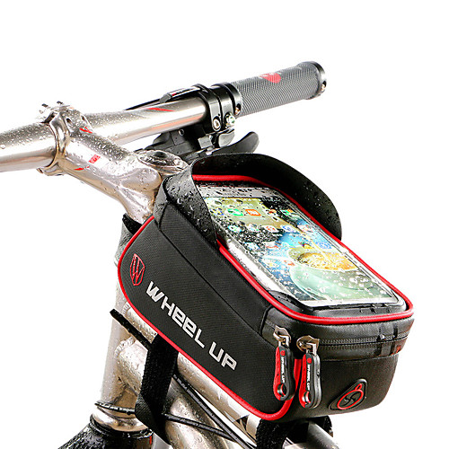 фото Wheel up 1.275 l сотовый телефон сумка бардачок на раму компактность пригодно для носки простота установки велосумка/бардачок нейлон велосумка/бардачок велосумка велосипедный спорт / iphone x lightinthebox