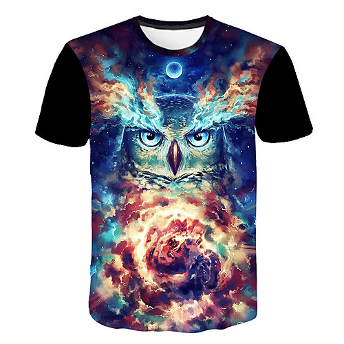 

Men's Daily T-shirt - 3D Print Rainbow