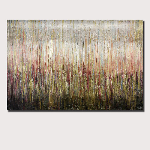 

Oil Painting Hand Painted - Abstract Landscape Comtemporary Modern Stretched Canvas