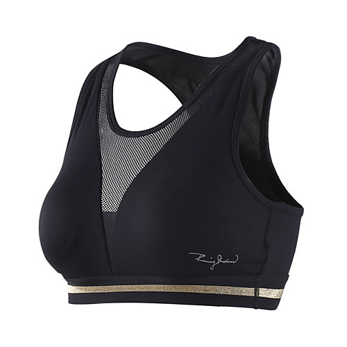

Women's Patchwork Removable Pad Sports Bra Top Sports Bra Fashion Mesh Zumba Yoga Running Bra Top Sport Activewear Breathable High Impact Quick Dry Freedom Stretchy