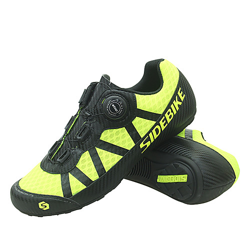 фото Sidebike взрослые обувь для велоспорта дышащий противозаносный горный велосипед шоссейные велосипеды велосипедный спорт / велоспорт желтый муж. жен. обувь для велоспорта Lightinthebox