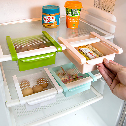 

ящики для хранения для организации кухни / для хранения продуктов питания / для хранения продуктов для хранения из пластика / для творческой кухонной утвари 1pc