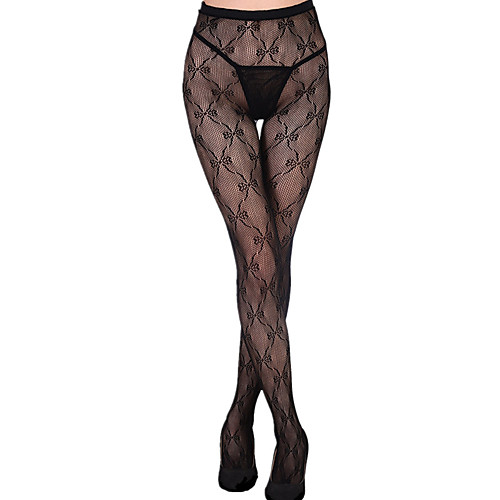 

Women's Thin Pantyhose - Sexy 30D Black One-Size