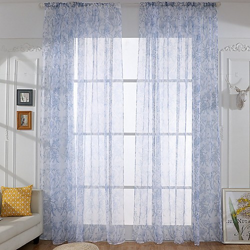 

Современный Прозрачный 1 панель Прозрачный Спальня Curtains