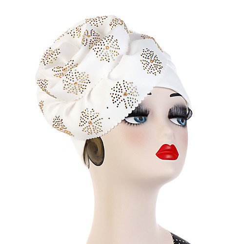 

Women's Work Basic Cute Cotton Floppy Hat-Striped Solid Colored Floral Print All Seasons Black White Fuchsia