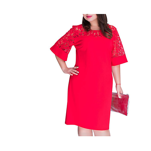 

женская рубашка длиной до колена платье хлопок красный синий l xl xxl xxxl
