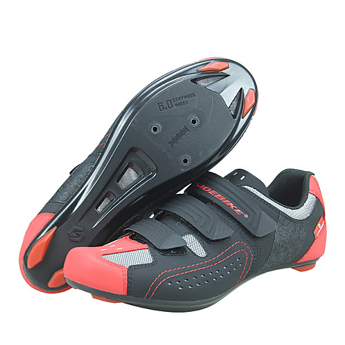фото Sidebike взрослые обувь для велоспорта противозаносный вентиляция ультралегкий (ul) шоссейные велосипеды велосипедный спорт / велоспорт черный / красный муж. жен. обувь для велоспорта lightinthebox