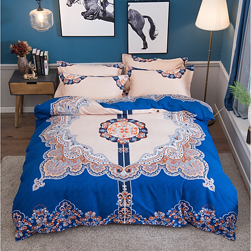 

Пододеяльник наборы Современный стиль Полиэстер С принтом 4 предметаBedding Sets