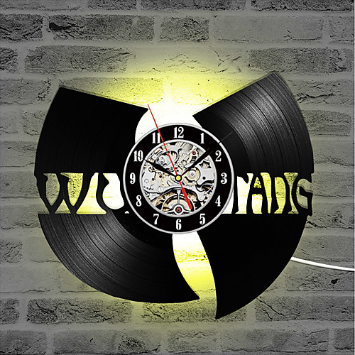 

Ву Тан клан хип-хоп группа горячие продажи cd рекордные часы виниловые пластинки творческий подарок светодиодные настенные часы