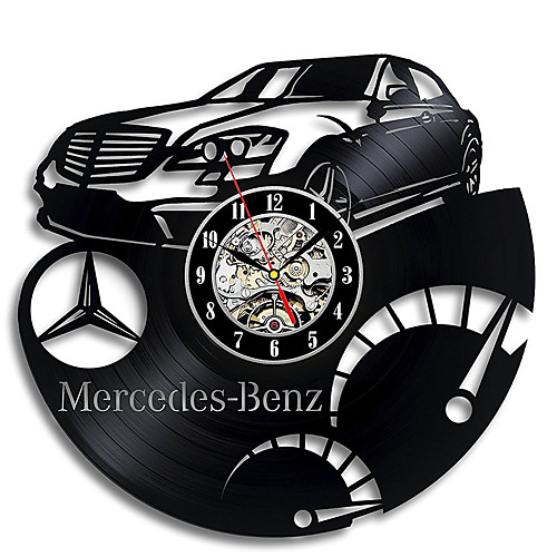 

Mercedes Benz виниловые светодиодные настенные часы