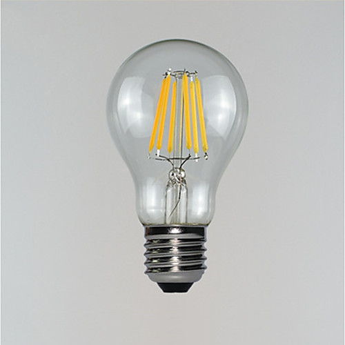 

1шт 5 W 350-450 lm E26 / E27 LED лампы накаливания A19 6 Светодиодные бусины