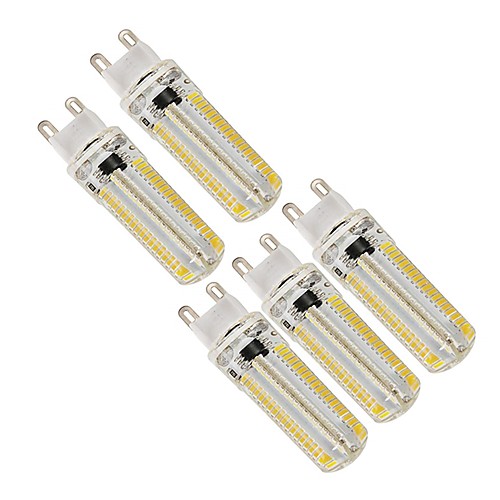 

5 шт. 4 W 250 lm G9 Двухштырьковые LED лампы 152 Светодиодные бусины SMD 3014 Диммируемая Декоративная Милый Тёплый белый Холодный белый 220-240 V