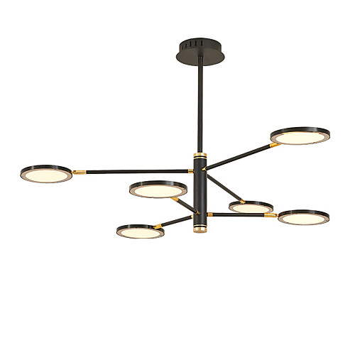 

QINGMING 6-Light Мини Люстры и лампы Рассеянное освещение Электропокрытие Окрашенные отделки Металл Мини, LED 110-120Вольт / 220-240Вольт Теплый белый / Белый