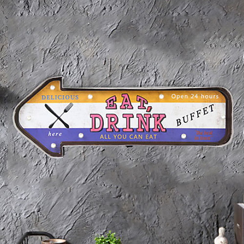 

Новинки Декор стены Металл европейский Предметы искусства, Металлические украшения на стену Украшение