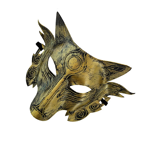 фото Warewolf косплэй kостюмы маски взрослые муж. хэллоуин хэллоуин маскарад фестиваль / праздник пластик серебряный / золотой карнавальные костюмы животное Lightinthebox