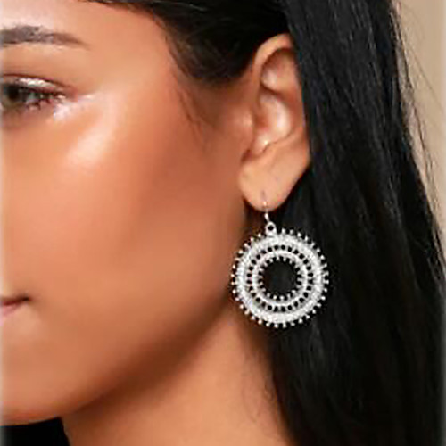 

Жен. Серебро Серьги-слезки Серьги Мода Бижутерия Серебряный Назначение Повседневные 1 пара