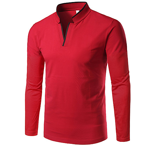 

Муж. Polo Однотонный Красный XL