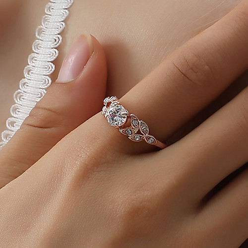 

Women's Ring 1pc Gold Silver Alloy Elegant Holiday European Festival Jewelry