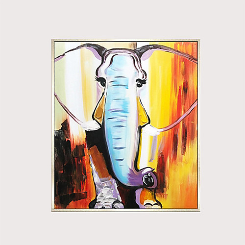 

С картинкой Отпечатки на холсте - Животные Модерн Modern