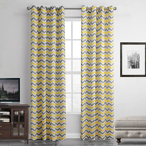 

Неоклассицизм Semi-Sheer 1 панель Занавес Спальня Curtains